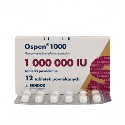 Оспен (Феноксиметилпенициллин) табл. 1млн. МЕ №12 в Владивостоке и области фото