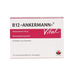 Витамин В12 Ankermann Vital (Метилкобаламин) табл. 100мкг 50шт. в Владивостоке и области фото