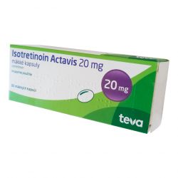 Изотретиноин Actavis (аналог Акненормин, Aknenormin) капс. 20мг 30шт в Владивостоке и области фото