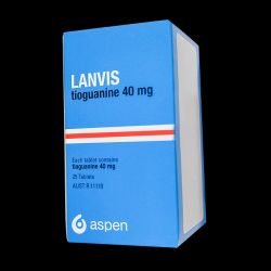 Ланвис (Тиогуанин) таблетки 40мг 25шт в Владивостоке и области фото
