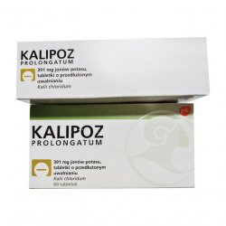 Калипоз пролонгатум (аналог Кальдиум) таблетки 750 мг (391 мг К ) №60 в Владивостоке и области фото