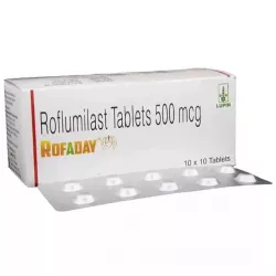 Рофлумиласт аналог Даксас Индия Rofaday 500мкг таб. №100 фото