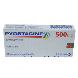 Пиостацин (Пристинамицин) таблетки 500мг №16 в Владивостоке и области фото